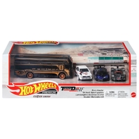 Mattel Hot Wheels 1/64 Premium Collector Diorama Real Riders Track Day Set HKC15