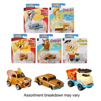 Hot Wheelad 1/64 Sccoby-doo - Flinstones - Jerry Entertainment Dash 956Q