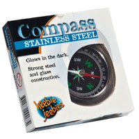 Heebie Jeebies Stainless Steel Compass