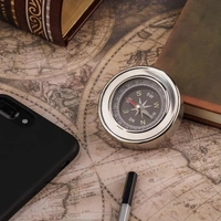 Heebie Jeebies Stainless Steel Compass