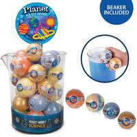Pocket Money Science Planet Shaped Bath Bomb