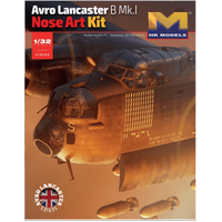 Hong Kong Models 1/32 Lancaster B Mk.I Nose Art Kit Plastic Model Kit