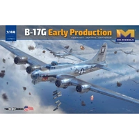 Hong Kong Models 1/48 B-17G Early Version Plastic Model Kit