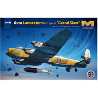 Hong Kong Models 1/48 Avro Lancaster "Grand Slam" Plastic Model Kit
