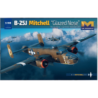 Hong Kong Models 1/48 B-25J "Glazed Nose" Plastic Model Kit