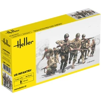 Heller 1/72 US Infantry  Plastic Model Kit