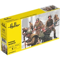 Heller 1/72 Russian Infantry  Plastic Model Kit