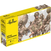 Heller 1/72 British Paratroopers Plastic Model Kit