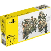 Heller 1/72 British Commandos Plastic Model Kit