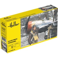 Heller 1/72 US Air Force Personal Plastic Model Kit