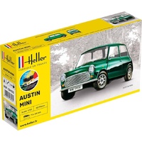 Heller 1/43 STARTER KIT Austin Mini Plastic Model Kit