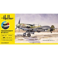 Heller 1/72 Starter Kit Messerschmitt Bf 109 K-4 Plastic Model Kit
