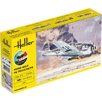 Heller 1/72 STARTER KIT Focke-Wulf FW 190 A5/A8/F8 Plastic Model Kit
