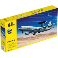 Heller 1/72 E-3B Awacs Plastic Model Starter Set