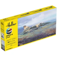 Heller 1/72 STARTER KIT Mirage III E/R/5 Plastic Model Kit