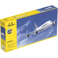 Heller 1/125 Airbus A380 Air France Plastic Model Starter Set