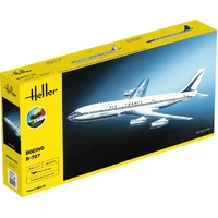 Heller 1/72 Starter Kit B707 Air France Includes: Cement Brush and Main Paints
