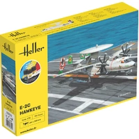 Heller 1/72 Starter Kit E-2C Hawkeye Plastic Model Kit