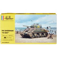 Heller 1/72 M4 Sherman "D-Day" Plastic Model Kit
