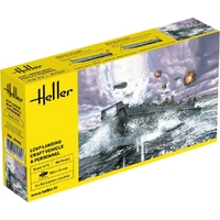 Heller 1/72 LCVP Landing Craft Vehicle & Personel Plastic Model Kit
