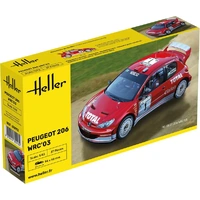 Heller 1/43 Peugeot 206 WRC'03 Plastic Model Kit