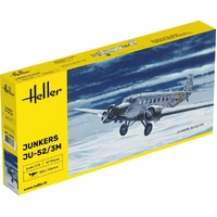 Heller 1/72 Junkers Ju-52/3m  Plastic Model Kit