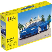 Heller 1/24 Bugatti EB 110 Plastic Model Kit