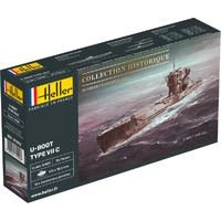 Heller 1/400 U-Boat Type VII C  Plastic Model Kit