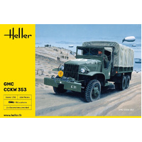 Heller 1/35 US GMC CCKW 353 Truck Plastic Model Kit