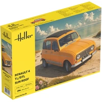 Heller 1/24 Renault 4 TL/GTL Sun Roof Plastic Model Kit