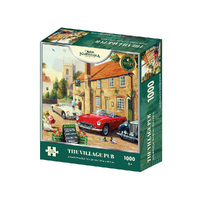 Holdson 1000pc Nostalgia Village Jigsaw Pub Puzzle