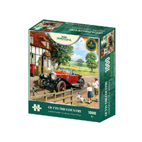 Holdson 1000pc Nostalgia Out In Country Jigsaw Puzzle