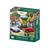 Holdson 1000pc Nostalgia Classic Car Club Jigsaw Puzzle