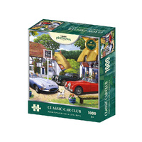 Holdson 1000pc Nostalgia Classic Cars Jigsaw Puzzle