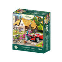 Holdson 1000pc Nostalgia Garden Summer Jigsaw Puzzle