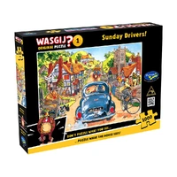 Holdson Wasgij Original 1 Sunday Driver 1000pc Jigsaw Puzzle