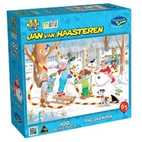 Holdson 100pc JVH Mini The Snowman Jigsaw Puzzle