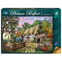 Holdson 1000pc Picture Perfect 5 Old Cottage Farm Jigsaw Puzzle