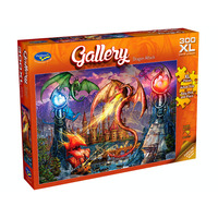 Holdson 300pc Gallery 7 Dragon Attack XL Jigsaw Puzzle