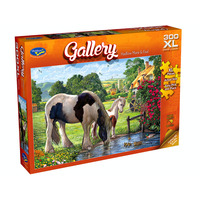 Holdson 300pc Gallery 7 Mare & Foal XL Jigsaw Puzzle