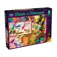 Holdson 1000pc Treats & Treasure 3 Birdwatcher Jigsaw Puzzle