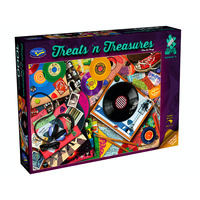 Holdson 1000pc Treats & Treasure 3 Viva Vinyl Jigsaw Puzzle
