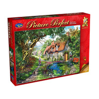 Holdson 1000pc Picture Perfect 7 Flower Hill Jigsaw Puzzle