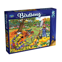 Holdson 1000pc Birdsong 2 Fall Clean UP Jigsaw Puzzle