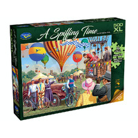 Holdson 500pc A Spiffing Time Hot Air Baloon Rally XL Jigsaw Puzzle