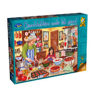 Holdson 1000pc Grandchildren Make Life Grand Strawberry Jam Jigsaw Puzzle