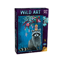 Holdson 500pc Wild Art Trash Panda XL Jigsaw Puzzle