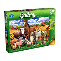Holdson 300pc Gallery 8 Farm Friends XL Jigsaw Puzzle