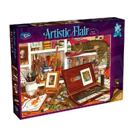 Holdson 1000pc Artistic Flair Paint & Draw Jigsaw Puzzle