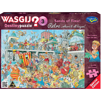 Holdson 500pc Wasgij? Retro Destiny #3 XL Jigsaw Puzzle